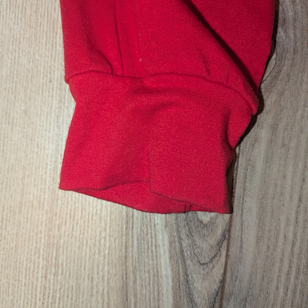 Women's Red Jumpsuit - Picture 4 of 5